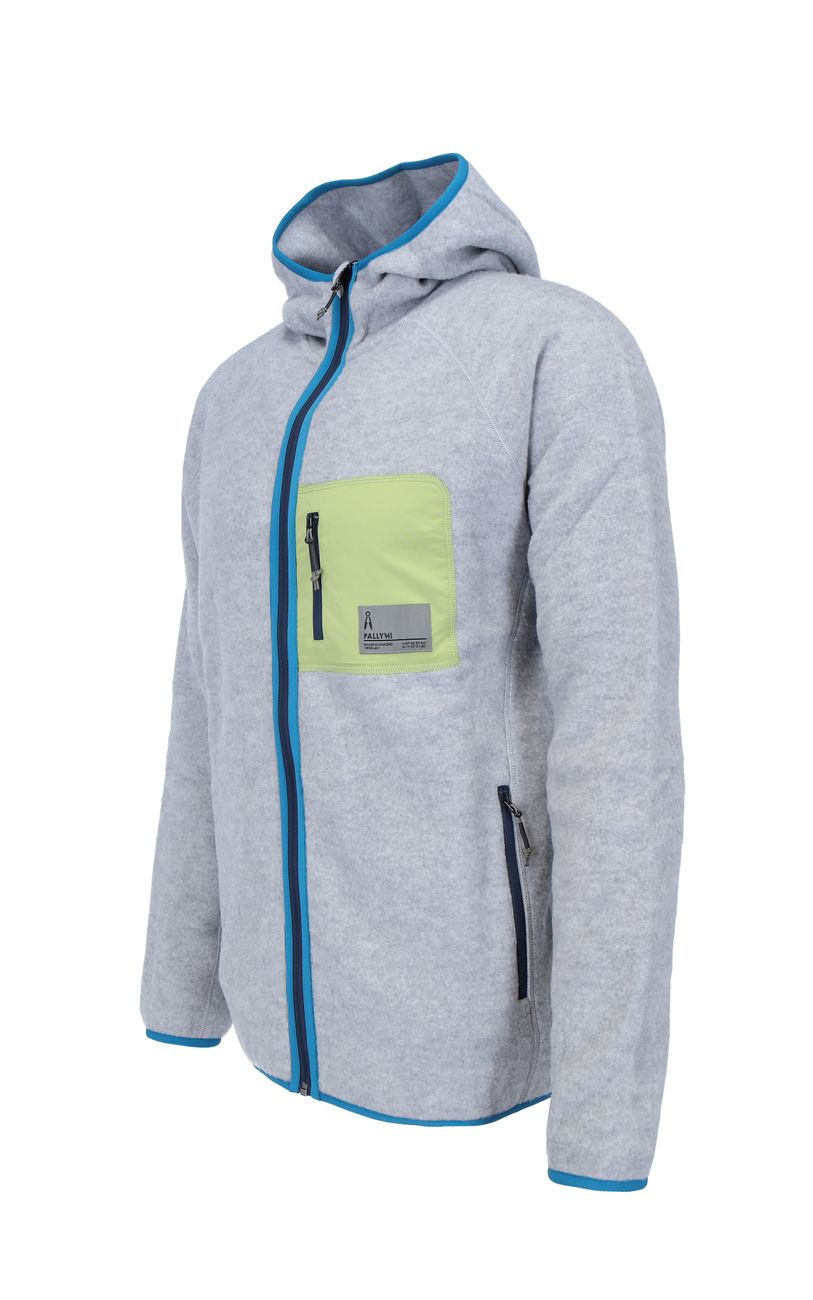 PALLY HI MEN`S FLEECE HOODIE JACKET OUT OF BORDER Herren Fleecejacke